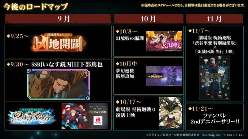 今後のアップデート