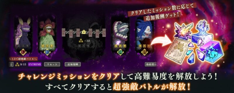 新バトルコンテンツ「強敵邂逅・裏」