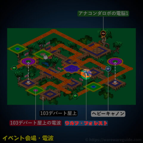 ウルフ・フォレストの場所