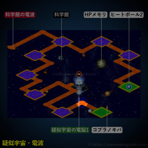 デンパくんの場所