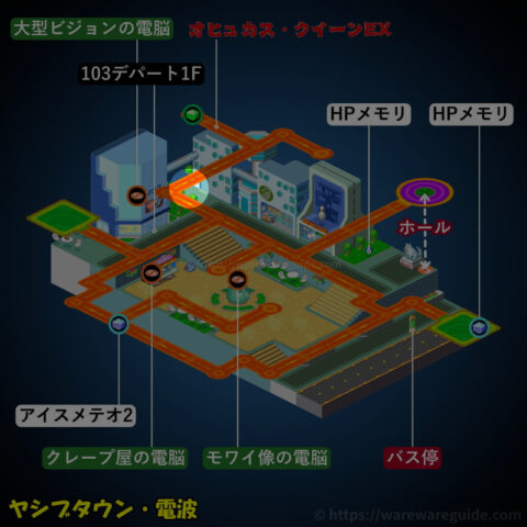 ヤシブタウンの電波