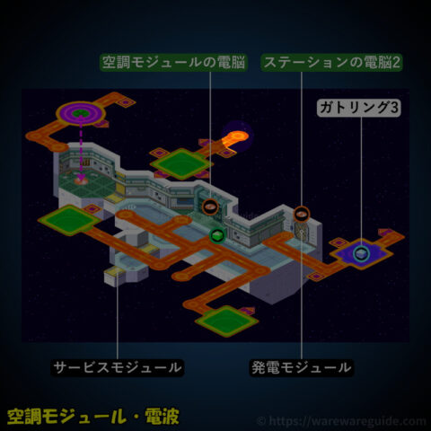 空調モジュールの電波