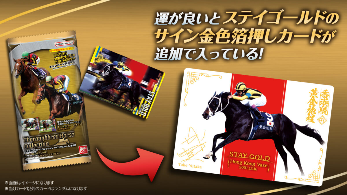 サラブレッドホースコレクション ツインウエハース 第4R