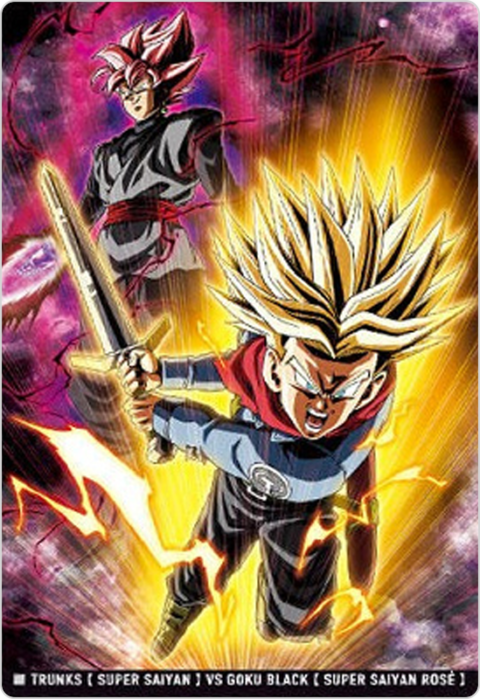 トランクス(超サイヤ人) VS ゴクウブラック(超サイヤ人ロゼ)